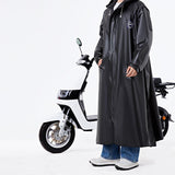 Maxbell Rain Poncho with Hood Rainwear Rain Jacket for Fishing Sporting Event Travel 2XL