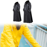 Maxbell Rain Poncho with Hood Rainwear Rain Jacket for Fishing Sporting Event Travel 2XL