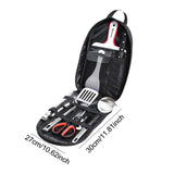 Maxbell Camping Kitchen Cooking Utensils Set Outdoor Kitchenware for Grilling Hiking 9PCS