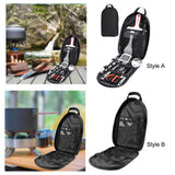 Maxbell Camping Kitchen Cooking Utensils Set Outdoor Kitchenware for Grilling Hiking 9PCS