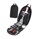 Maxbell Camping Kitchen Cooking Utensils Set Outdoor Kitchenware for Grilling Hiking 9PCS