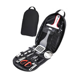 Maxbell Camping Kitchen Cooking Utensils Set Outdoor Kitchenware for Grilling Hiking 9PCS