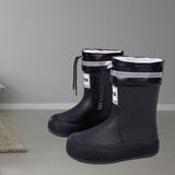 Maxbell Rain Boots Solid Anti-slip Multipurpose Women's for Farming Angling Domestic B
