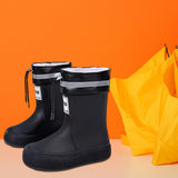 Maxbell Rain Boots Solid Anti-slip Multipurpose Women's for Farming Angling Domestic B