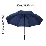 Maxbell Umbrella Lightweight Strong for Men Women Compact Umbrella for Walking Trips Blue