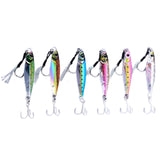 Maxbell 6 Pieces Fishing Lures Baits Saltwater Hard Baits Fishing Jigs Jigging Lures 4.5cmx2cmx1cm