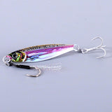 Maxbell 6 Pieces Fishing Lures Baits Saltwater Hard Baits Fishing Jigs Jigging Lures 5cmx2cmx1cm
