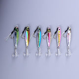 Maxbell 6 Pieces Fishing Lures Baits Saltwater Hard Baits Fishing Jigs Jigging Lures 5cmx2cmx1cm