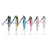 Maxbell 6 Pieces Fishing Lures Baits Saltwater Hard Baits Fishing Jigs Jigging Lures 5cmx2cmx1cm