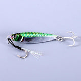 Maxbell 6 Pieces Fishing Lures Baits Saltwater Hard Baits Fishing Jigs Jigging Lures 5cmx2cmx1cm
