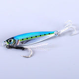 Maxbell 6 Pieces Fishing Lures Baits Saltwater Hard Baits Fishing Jigs Jigging Lures 5cmx2cmx1cm