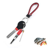 Maxbell Fishing Hook Sharpener Practical Fly Fishing Hook File Hook Sharpening Stone with Keychain Strap