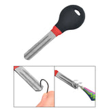 Maxbell Fishing Hook Sharpener Practical Fly Fishing Hook File Hook Sharpening Stone with Keychain Strap