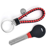Maxbell Fishing Hook Sharpener Practical Fly Fishing Hook File Hook Sharpening Stone with Keychain Strap