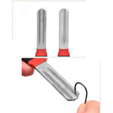 Maxbell Fishing Hook Sharpener Practical Fly Fishing Hook File Hook Sharpening Stone with Keychain Strap