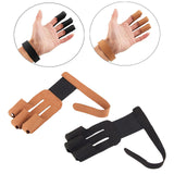 Maxbell Finger Training Tool Hunting Glove Elastic Right Left Hand 3 Fingers Khaki