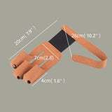 Maxbell Finger Training Tool Hunting Glove Elastic Right Left Hand 3 Fingers Khaki