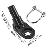 Maxbell Bike Trailer Hitch Iron Mount Adapter Connector for Kids Bikes Pets Trailers Style A