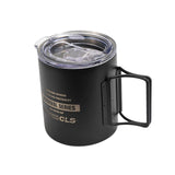 Maxbell Camping Mug Double Wall Vacuum Insulated Rustproof Reusable 11oz Camping Cup Black