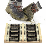 Maxbell Outdoor Shoe Polisher Shoe Cleaner for Home Snowshoes Indoor and Outdoor Use