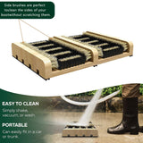 Maxbell Outdoor Shoe Polisher Shoe Cleaner for Home Snowshoes Indoor and Outdoor Use