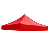Maxbell Tent Top Cover Shelter Waterproof Canopy Cover Only for Summer Outdoor Beach 300x300cm red