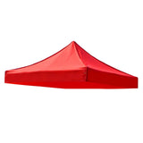 Maxbell Tent Top Cover Shelter Waterproof Canopy Cover Only for Summer Outdoor Beach 300x300cm red
