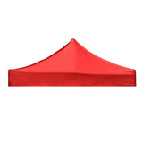 Maxbell Tent Top Cover Shelter Waterproof Canopy Cover Only for Summer Outdoor Beach 300x300cm red
