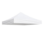 Maxbell Tent Top Cover Shelter Waterproof Canopy Cover Only for Summer Outdoor Beach 300x300cm white