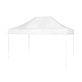 Maxbell Tent Top Cover Shelter Waterproof Canopy Cover Only for Summer Outdoor Beach 300x450cm white