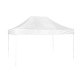Maxbell Tent Top Cover Shelter Waterproof Canopy Cover Only for Summer Outdoor Beach 300x450cm white