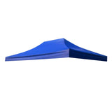 Maxbell Tent Top Cover Shelter Waterproof Canopy Cover Only for Summer Outdoor Beach 300x450cm blue