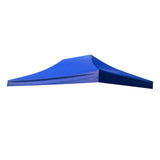 Maxbell Tent Top Cover Shelter Waterproof Canopy Cover Only for Summer Outdoor Beach 300x450cm blue