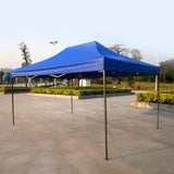 Maxbell Tent Top Cover Shelter Waterproof Canopy Cover Only for Summer Outdoor Beach 300x450cm blue