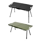 Maxbell Folding Table Portable Furniture Outdoor Table for Travel Garden Backpacking Black