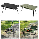 Maxbell Folding Table Portable Furniture Outdoor Table for Travel Garden Backpacking Black