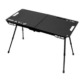 Maxbell Folding Table Portable Furniture Outdoor Table for Travel Garden Backpacking Black