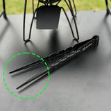 Maxbell BBQ Tongs Heavy Duty Stainless Steel Clip Tongs for Grill Fireplace Barbecue