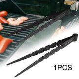 Maxbell BBQ Tongs Heavy Duty Stainless Steel Clip Tongs for Grill Fireplace Barbecue