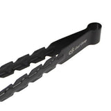 Maxbell BBQ Tongs Heavy Duty Stainless Steel Clip Tongs for Grill Fireplace Barbecue