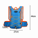 Maxbell Hiking Backpack Lightweight Tote Daypack for Outdoor Activities Training Men blue