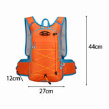 Maxbell Hiking Backpack Lightweight Tote Daypack for Outdoor Activities Training Men orange