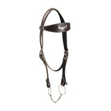 Maxbell Horse Bridle with Rein Sturdy Harness Horse Riding Rope Equestrian Equipment Brown