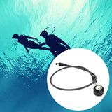 Maxbell Scuba Diving Pressure Gauge Sturdy Diving Attachment for Boys Girls Starters 80cm