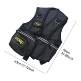 Maxbell Scuba Diving Tank Vest for 2L Tank Swim Study Scuba Vest Scuba Diving Jacket