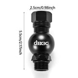 Maxbell Swivel Hose Adapter Snorkeling Equipment Replace Swivel Connector 360 Degree