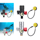 Maxbell Dive Regulator Set 1 L Beginner Easy to Install Scuba Diving Regulator Diver Black