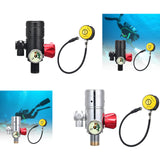 Maxbell Dive Regulator Set 1 L Beginner Easy to Install Scuba Diving Regulator Diver Black