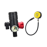 Maxbell Dive Regulator Set 1 L Beginner Easy to Install Scuba Diving Regulator Diver Black