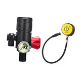 Maxbell Dive Regulator Set 1 L Beginner Easy to Install Scuba Diving Regulator Diver Black